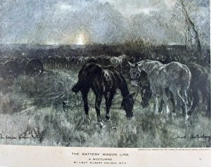 Images Dated 23rd July 2008: The Battery, Wagon Line - A Nocturne