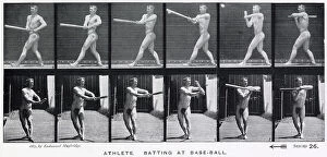 Motion Collection: Batting at baseball Date: 1887