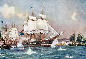 Jaen Prints: Battle of Acre 1840