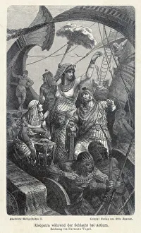 Cleopatra Collection: Battle of Actium / 31 Bc