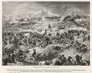 Atlanta Prints: BATTLE OF ATLANTA/1864