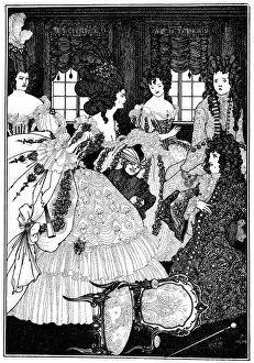 Lock Collection: Battle of the Beaux and Belles, Aubrey Beardsley