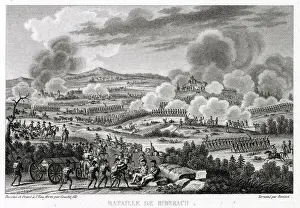 Austrians Prints: At the battle of BIBERACH the French defeat the Austrians Date: 2 October 1796
