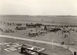 Battle of Britain air display at RAF Cranwell