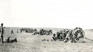 Images Dated 7th October 2011: Battle of Burqa, Palestine, WW1