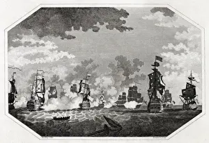 BATTLE OF CAMPERDOWN Duncan intercepts a Dutch fleet sailing to help the French