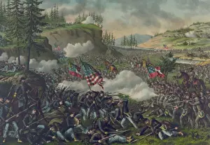 Battle of Chickamauga--Sept. 19 & 20 1863--Federal... (Ge