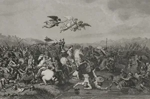 Aurelius Prints: Battle of Constantine against Maxentius (Milvian Bridge)