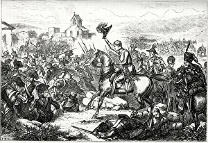 Peninsular Prints: Battle of Corunna (Battle of Elvina), Galicia, Spain, 16 January 1809
