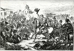 Peninsular Gallery: Battle of Corunna (Battle of Elvina), Galicia, Spain, 16 January 1809
