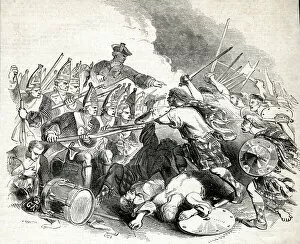 Images Dated 5th November 2019: Battle of Culloden, 16 April 1746