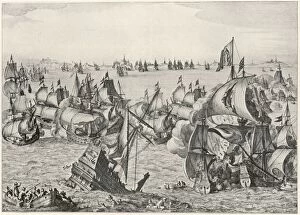 Magnificent Gallery: Battle of Downs / 1639