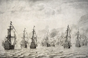 Episode Gallery: The Battle of Dunkirk, 1659, by Willem van de Velde I1611-16