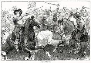 Horseback Prints: Battle of Edgehill