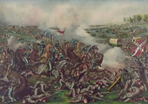 Forks Gallery: Battle of Five Forks, Va.--Charge of Genl. Sheridan April 1s