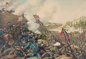 Schofield Prints: Battle of Franklin. November 30, 1864-Union (Gen. Schofield)