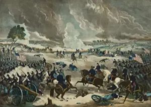 The battle of Gettysburg