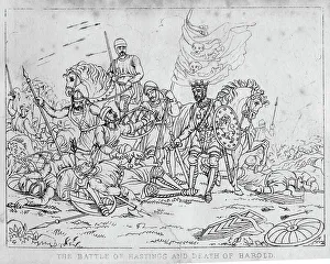 Battle of Hastings, Death of King Harold