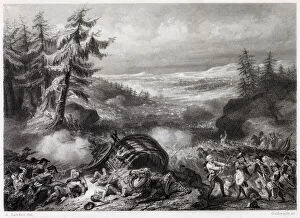 Images Dated 25th January 2021: BATTLE OF HOHENLINDEN A combined French and Bavarian force defeats the Austrians