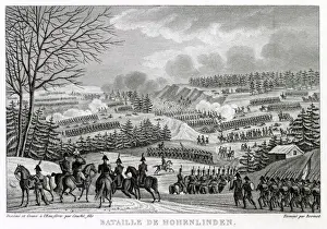Archduke Prints: At the battle of HOHENLINDEN, the French under Moreau defeat the Austrians under