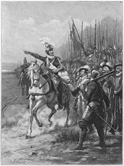 Bataille Prints: Battle of Ivry 1590