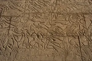 Battle of Kadesh (1274 B. C. ). Ramesseum. Egypt
