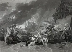 Hogue Prints: The Battle at La Hogue