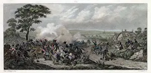 Versus Prints: BATTLE OF LANDSBERG French versus Austrians Date: 11 October 1805