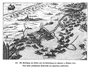 1574 Prints: Battle of Leiden 1574