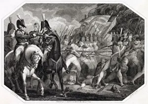 Expeditionary Prints: BATTLE OF MAIDA (Portugal) The bayonet charge by the British expeditionary force routs