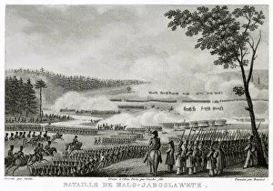At the battle of MALO- JAROSLAWETZ, the French defeat the Russians Date