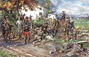 After the Battle by Matania, 1914