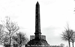 Obelisk Collection: Battle of Naseby Memorial Obelisk, Northamptonshire