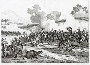 Joubert Prints: The Battle of Novi - the death of French commander Joubert Date: 1799