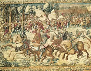 Advance Prints: Battle of Pavia (1525). Advance of the troops
