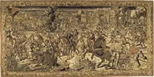 Capodimonte Prints: Battle of Pavia (1525). Defeat and capture of