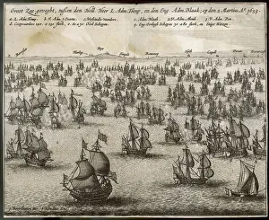 Anglo Collection: Battle of Portland 1653