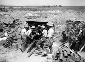 Stripped Prints: Battle of Pozieres, northern France, WW1