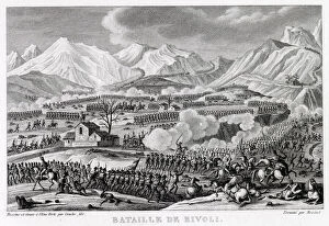 Austrians Gallery: At the battle of RIVOLI, the French under Napoleon defeat the Austrians under Alvintzy
