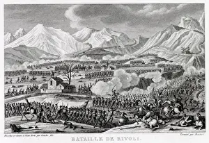 At the battle of RIVOLI, the French under Napoleon defeat the Austrians under Alvintzy
