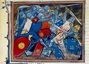 Biblioth X8c75 Prints: Battle of Roncesvalles (778). Picture from