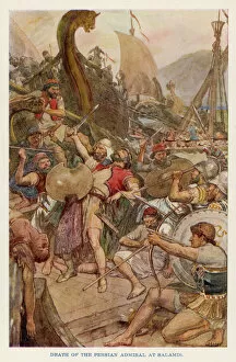 Greeks Collection: Battle of Salamis