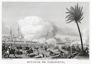 Battle of SAMAHOUD - the French under Desaix defeat the Egyptians Date