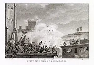 At the battle of SARAGOSSA, the French under Lannes defeat the Spanish under Palafox Date: 20 February 1809