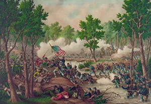 1864 Collection: Battle of Spottsylvania--Engagements at Laurel Hill & NY Riv