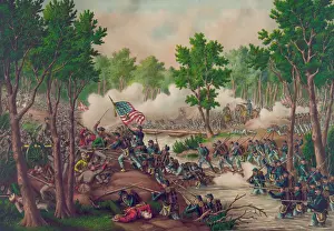 Laurel Prints: Battle of Spottsylvania--Engagements at Laurel Hill & NY Riv