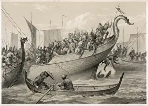 Danes Prints: BATTLE OF SVOLDER / NORWAY