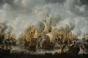 Cannon Prints: The Battle of Terheide, 1653-1666, by Jan Abrahamsz Beerstra
