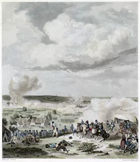 Images Dated 16th February 2021: BATTLE OF TOURCOING The English, commanded by the duke of York