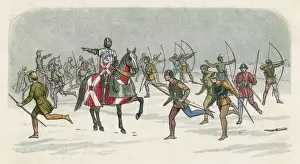 1461 Prints: BATTLE OF TOWTON / DOYLE